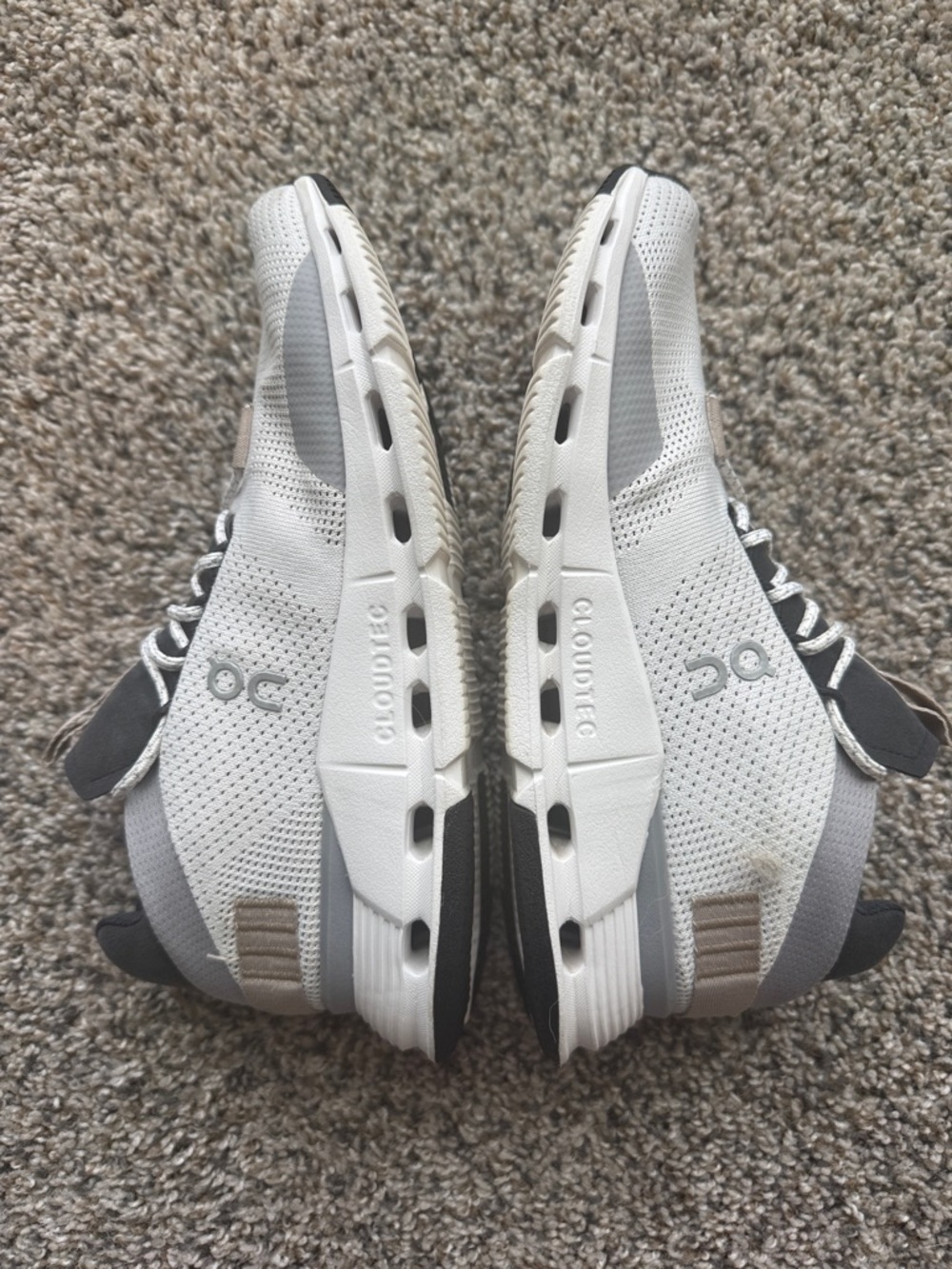 On Running Cloudnova Running Shoes (Womens) Size 8 - White Sand - Picture 4 of 10